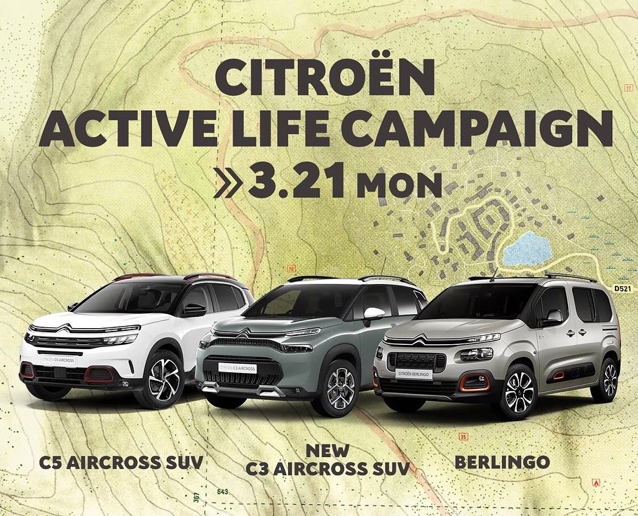 CITROEN ACTIVE LIFE CAMPAIGN 