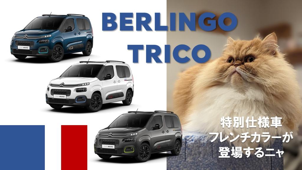 BERLINGO TRICO !　登場