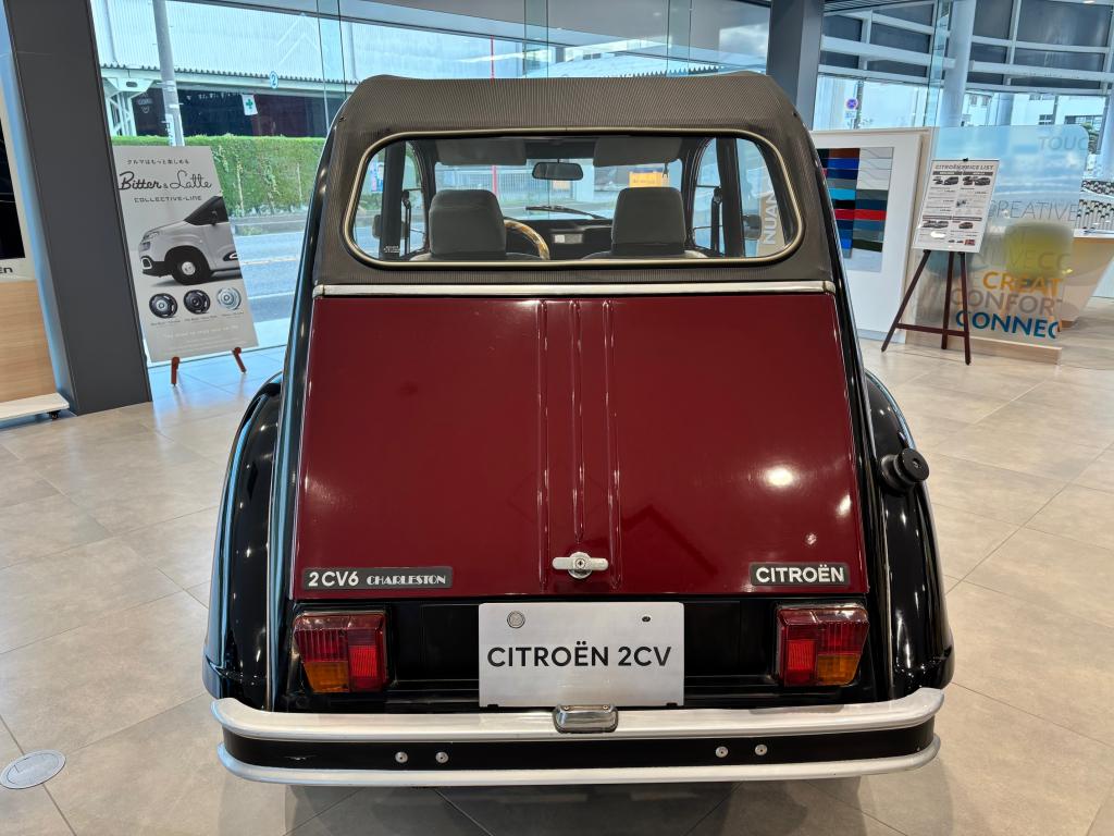 シトロエン名車２ＣＶ展特別展示