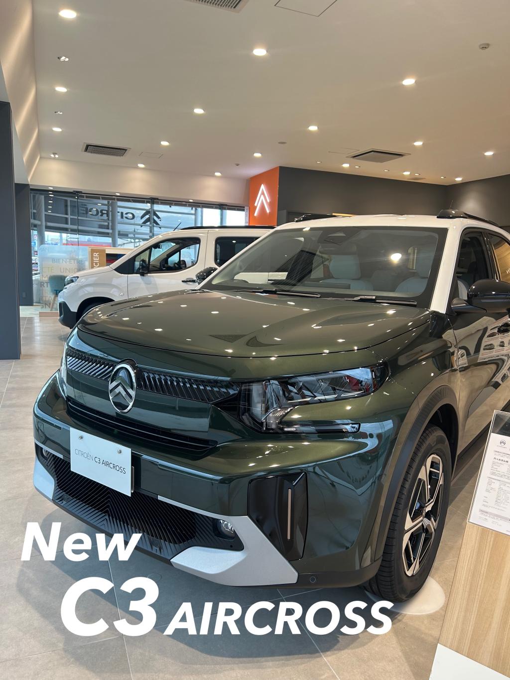 NEW！C3 AIRCROSSデビュー✨